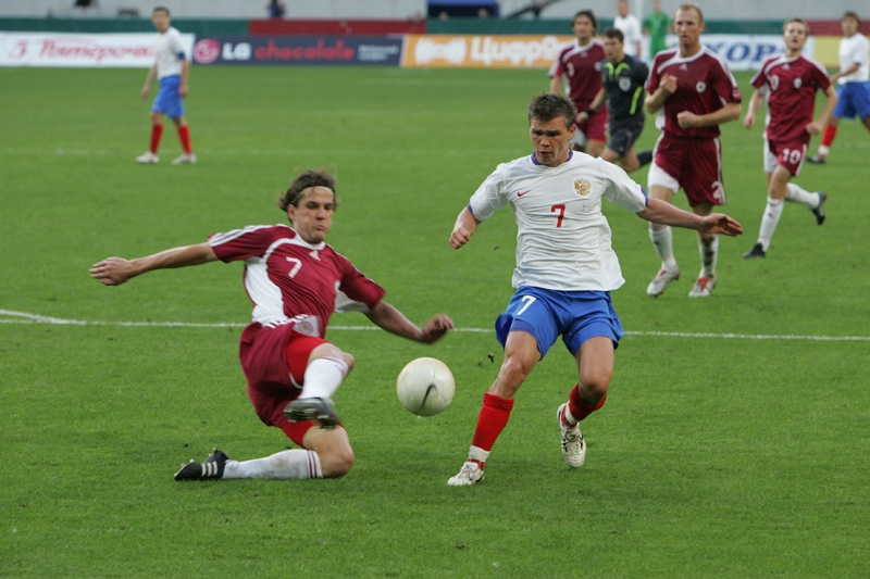 Россия - Латвия 2006