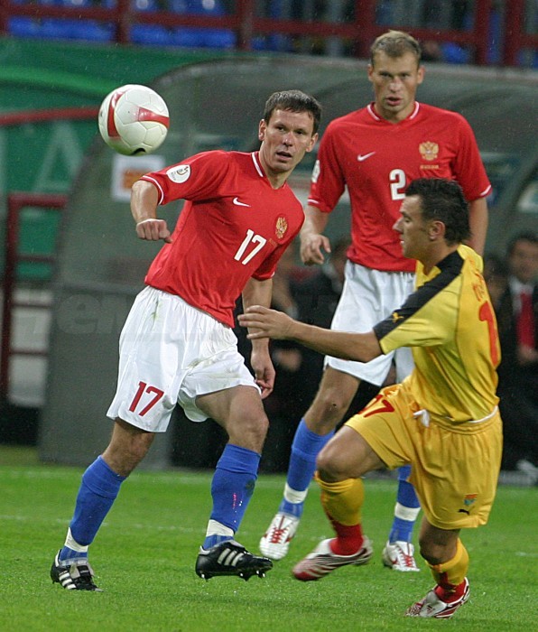 Россия - Македония 2007