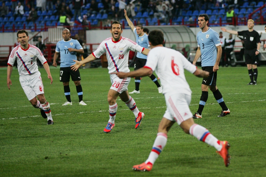 Россия - Уругвай 2012