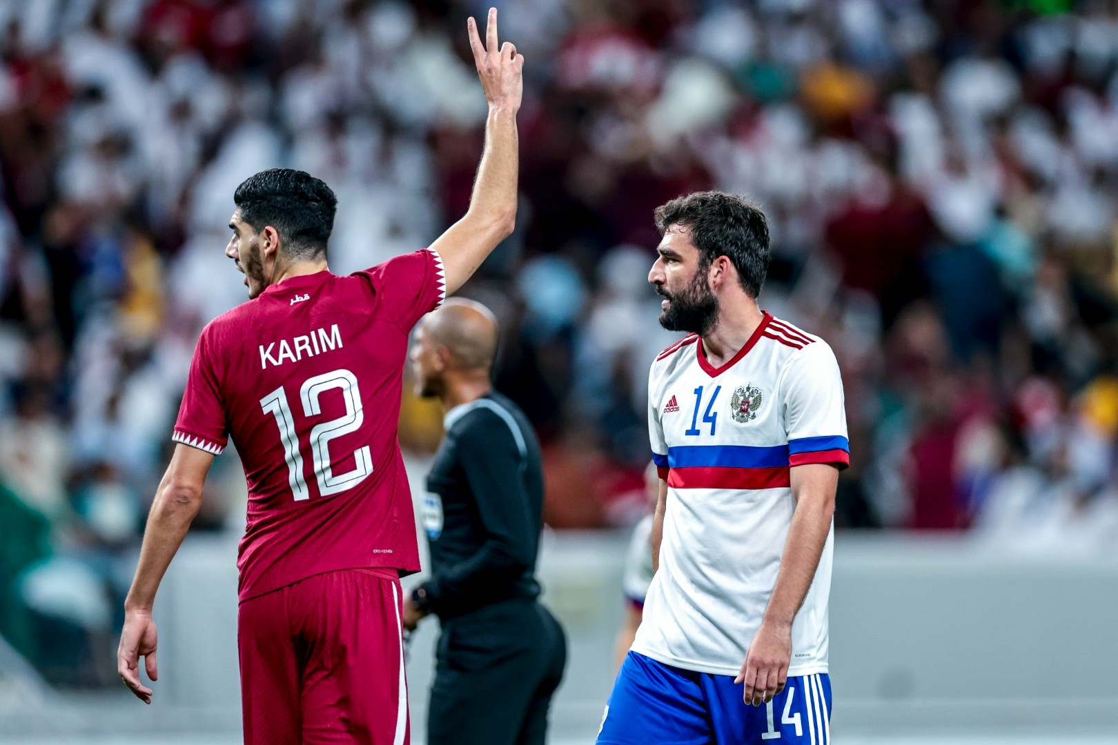 Катар - Россия Товарищеский матч 2023